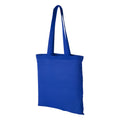 Royal Blue - Front - Bullet Peru Cotton Tote