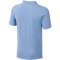 Light Blue - Back - Elevate Mens Calgary Short Sleeve Polo