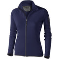 Navy - Front - Elevate Womens-Ladies Mani Power Fleece