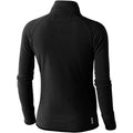 Solid Black - Back - Elevate Womens-Ladies Brossard Micro Fleece