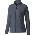 Storm Grey - Front - Elevate Womens-Ladies Rixford Full Zip Polyfleece