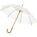 White - Front - Bullet 23 Inch Jova Classic Umbrella (Pack Of 2)