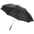 Solid Black - Front - Bullet 23in Lisa Automatic Umbrella (Pack Of 2)