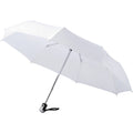 White - Front - Bullet 21.5in Alex 3-Section Auto Open And Close Umbrella (Pack Of 2)