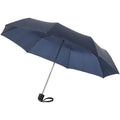 Navy - Front - Bullet 21.5in Ida 3-Section Umbrella (Pack Of 2)