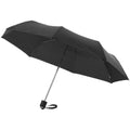 Black - Front - Bullet 21.5in Ida 3-Section Umbrella (Pack Of 2)