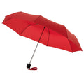 Red - Front - Bullet 21.5in Ida 3-Section Umbrella (Pack Of 2)