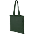 Green - Front - Bullet Carolina Cotton Tote (Pack Of 2)