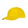 Yellow - Front - Bullet Unisex Hades 5 Panel Cap