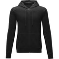 Solid Black - Front - Elevate Mens Theron Hoodie