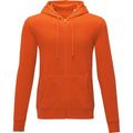 Orange - Front - Elevate Mens Theron Hoodie