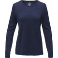 Navy - Front - Elevate Womens-Ladies Merrit Pullover