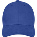 Blue - Side - Elevate Unisex Adult Davis 6 Panel Cap