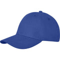 Blue - Lifestyle - Elevate Unisex Adult Davis 6 Panel Cap