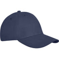 Navy - Front - Elevate Unisex Adult Davis 6 Panel Cap