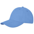 Light Blue - Side - Elevate Unisex Adult Davis 6 Panel Cap