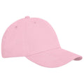 Light Pink - Front - Elevate Unisex Adult Davis 6 Panel Cap