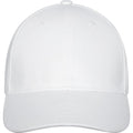 White - Side - Elevate Unisex Adult Davis 6 Panel Cap