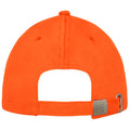 Orange - Back - Elevate Unisex Adult Davis 6 Panel Cap