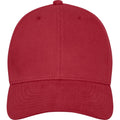 Red - Side - Elevate Unisex Adult Davis 6 Panel Cap