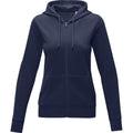 Navy - Front - Elevate Womens-Ladies Theron Hoodie