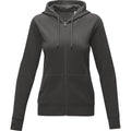 Storm Grey - Front - Elevate Womens-Ladies Theron Hoodie