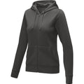 Storm Grey - Side - Elevate Womens-Ladies Theron Hoodie