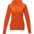 Orange - Front - Elevate Womens-Ladies Theron Hoodie