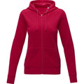 Red - Front - Elevate Womens-Ladies Theron Hoodie