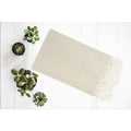 Beige - Back - Seasons Zinnia Summer Blanket