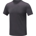 Storm Grey - Side - Elevate Mens Kratos Cool Fit Short-Sleeved T-Shirt