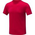 Red - Side - Elevate Mens Kratos Cool Fit Short-Sleeved T-Shirt