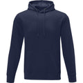 Navy - Front - Elevate Mens Charon Hoodie