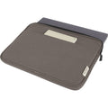 Grey - Close up - Unbranded Joey Canvas Recycled 2L Laptop Sleeve