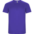 Mauve - Front - Roly Mens Imola Short-Sleeved Sports T-Shirt