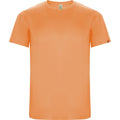 Fluorescent Orange - Front - Roly Mens Imola Short-Sleeved Sports T-Shirt