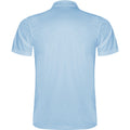 Sky Blue - Back - Roly Childrens-Kids Monzha Polo Shirt