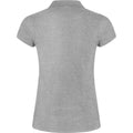 Grey Marl - Back - Roly Womens-Ladies Star Polo Shirt