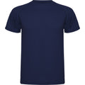 Navy Blue - Front - Roly Mens Montecarlo Short-Sleeved Sports T-Shirt