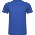 Royal Blue - Front - Roly Mens Montecarlo Short-Sleeved Sports T-Shirt