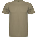 Dark Sand - Front - Roly Mens Montecarlo Short-Sleeved Sports T-Shirt