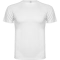 White - Front - Roly Mens Montecarlo Short-Sleeved Sports T-Shirt