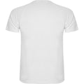 White - Back - Roly Mens Montecarlo Short-Sleeved Sports T-Shirt