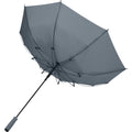 Grey - Side - Niel RPET Folding Umbrella