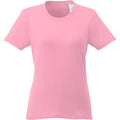 Light Pink - Front - Elevate Womens-Ladies Heros Short-Sleeved T-Shirt