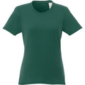 Forest Green - Front - Elevate Womens-Ladies Heros Short-Sleeved T-Shirt