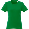 Fern Green - Front - Elevate Womens-Ladies Heros Short-Sleeved T-Shirt