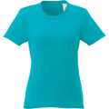 Aqua - Front - Elevate Womens-Ladies Heros Short-Sleeved T-Shirt