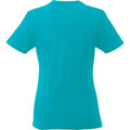 Aqua - Back - Elevate Womens-Ladies Heros Short-Sleeved T-Shirt