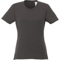 Storm Grey - Front - Elevate Womens-Ladies Heros Short-Sleeved T-Shirt